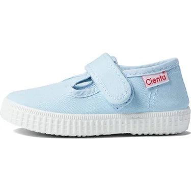 Light Blue T-Strap Velcro